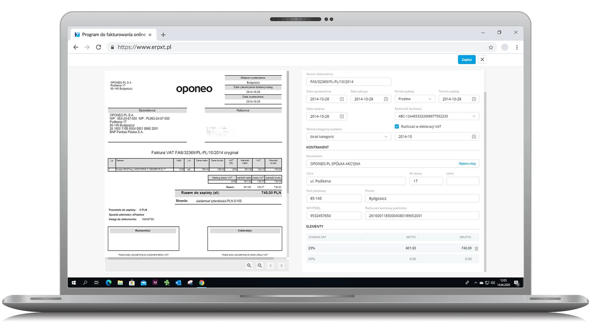 generic laptop mockup ocr