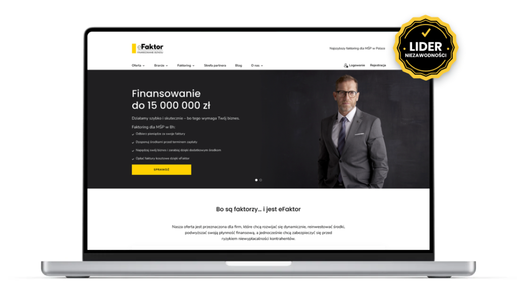 Kontrahenci nie płacą na czas? Rozwiązaniem elastyczny eFaktor- sprawdź co oferują małym przedsiębiorcom?