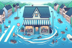 ZUS dla powodzian - odroczenie składek do przyszłego roku powodz-male-firmy