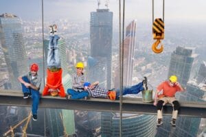 Efektywne delegowanie zadań w małych firmach: kompleksowy przewodnik dla przedsiębiorców skyworkers, builders, building, insurance, altitude, installers, workers, team, architecture, height, skyscrapers, city, tower, landscape, the façade of the, construction, horizon, tap, people, insurance, insurance, insurance, insurance, insurance