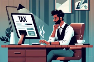 Przedsiębiorca płaci podatek przez internet